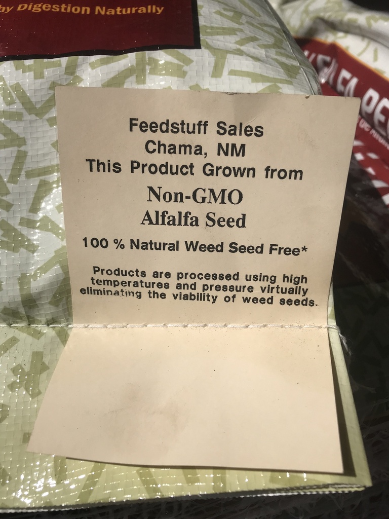 Stampede Alfalfa Pellets, Non-GMO 40 lb