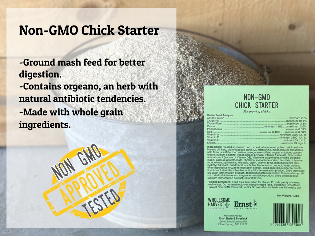 Wholesome Harvest Chick Starter 40lbs