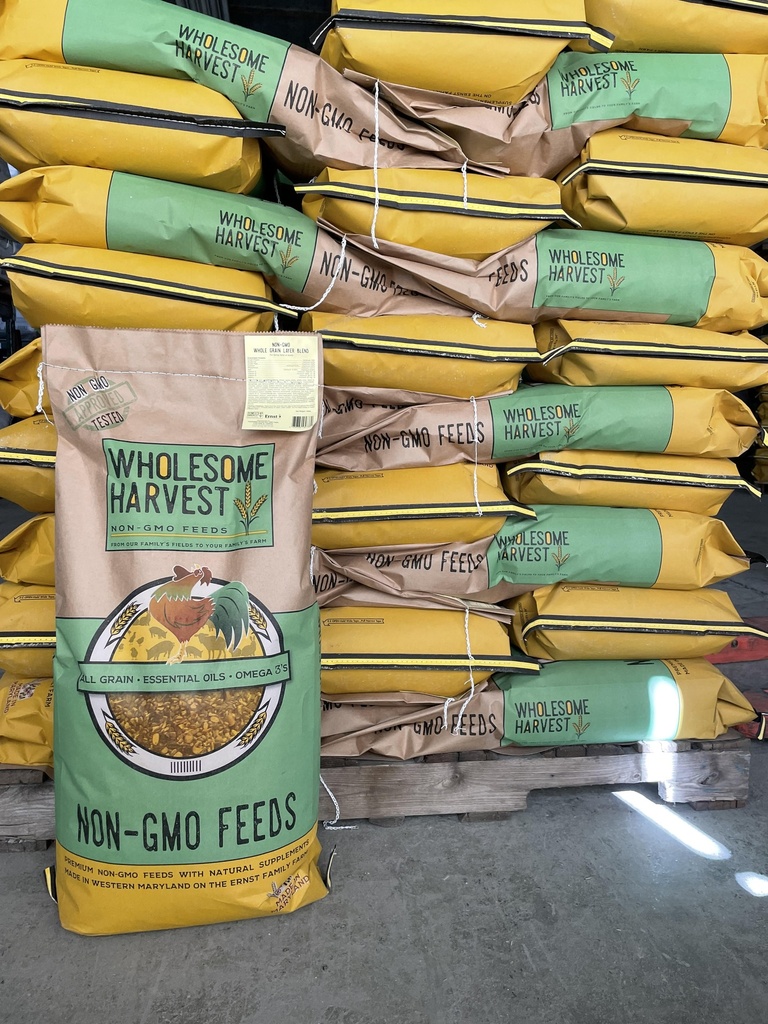 Wholesome Harvest Soy Free-Corn Free Whole Grain Layer Blend 40lbs