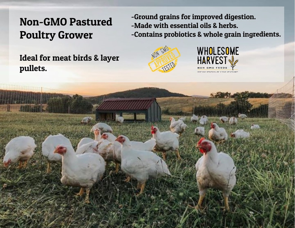 Wholesome Harvest Pastured Poultry Grower 40lbs