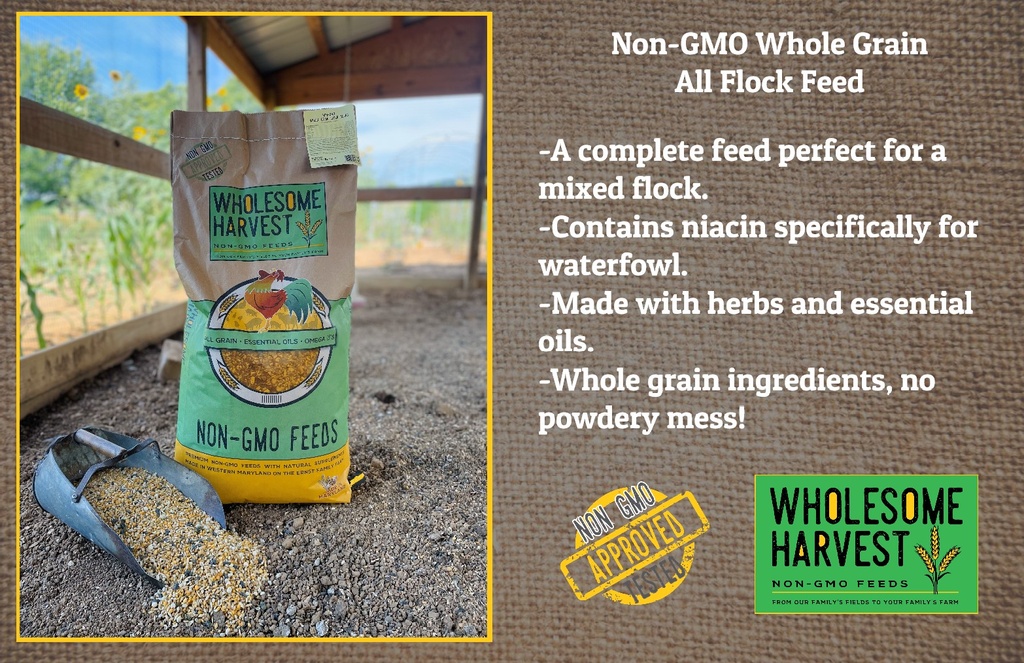 Wholesome Harvest Soy-Free Corn-Free All Flock 40lbs