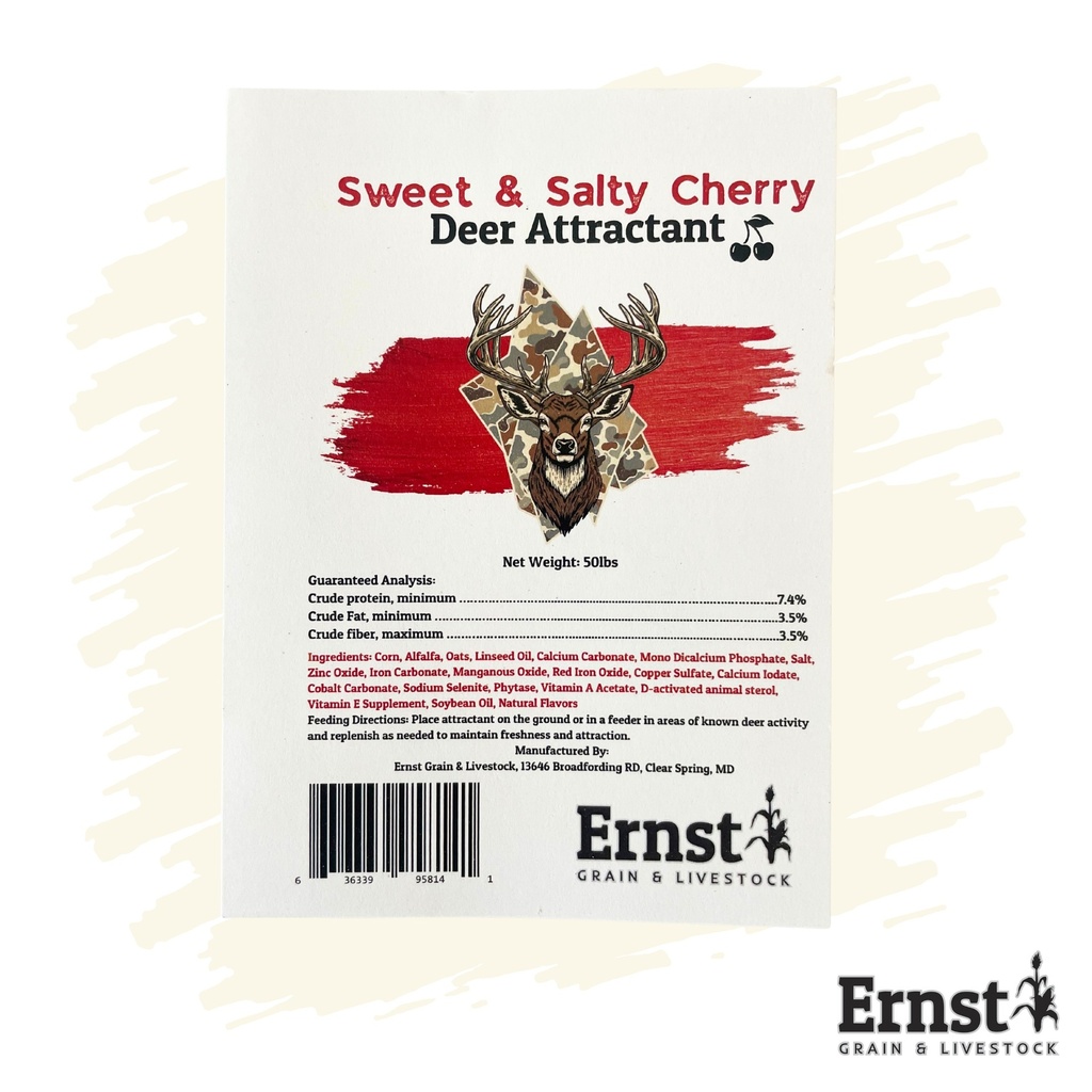 Cherry Craze Sweet & Salty Deer Attractant