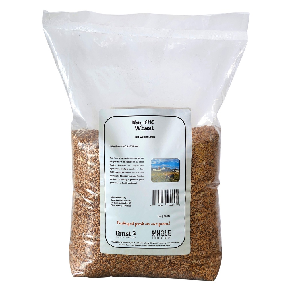 Non-GMO Soft Red Wheat 