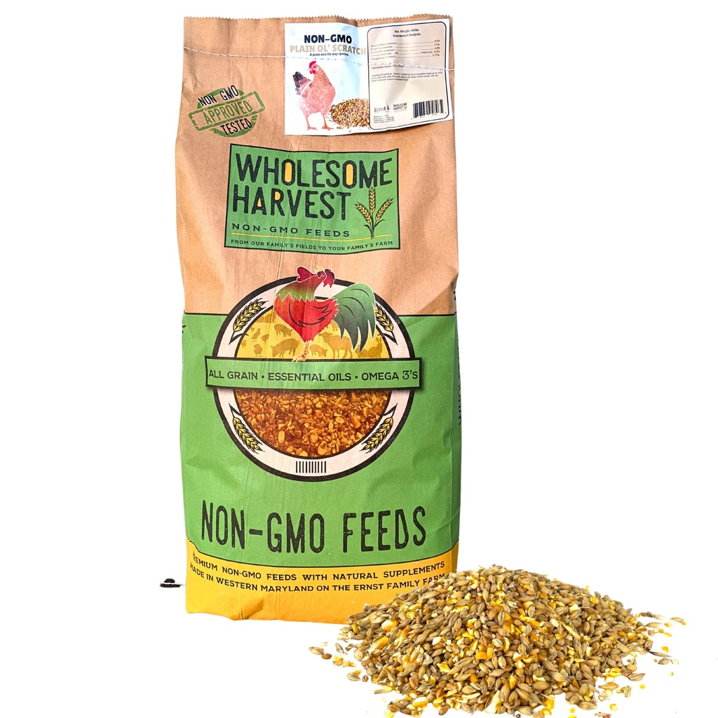 Wholesome Harvest Plain Ol' Scratch Grain 40lbs