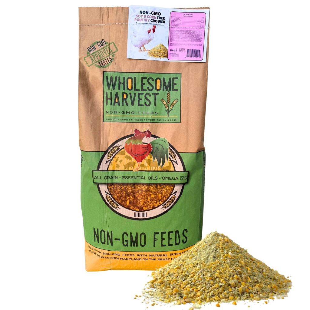 Wholesome Harvest Soy-Free Corn-Free Pastured Poultry Grower (40lbs)